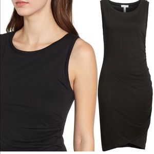 Leith ruched body-con dress